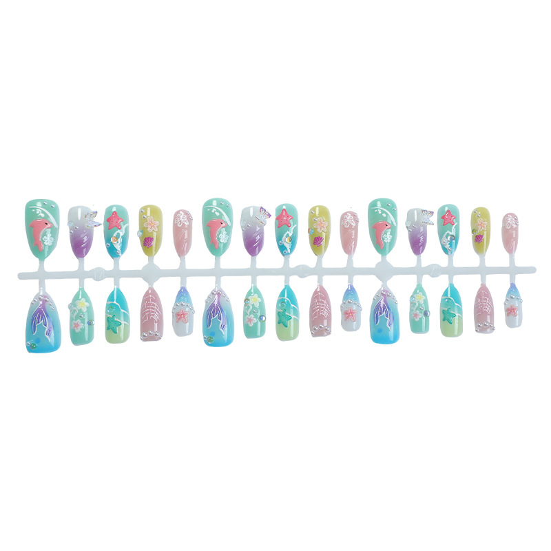 30 pièces été presse sur ongle - Nail Art Fake Nails avis et prix