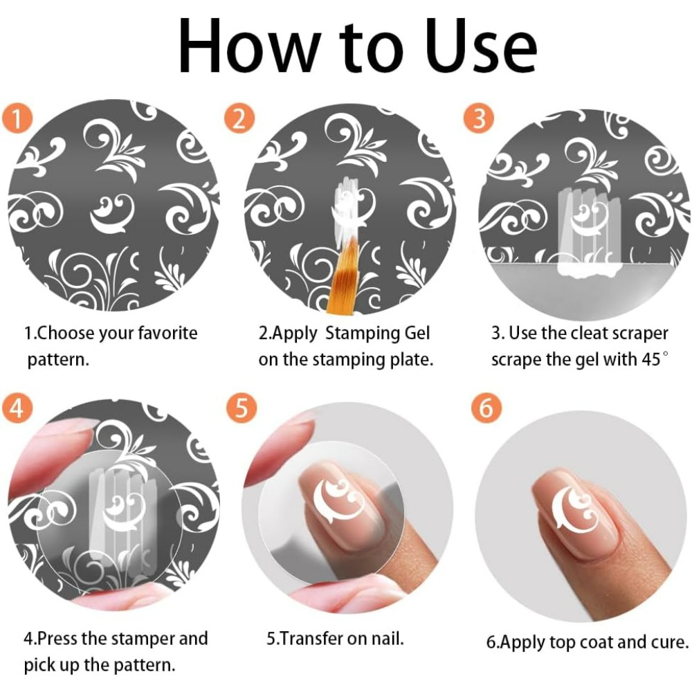 Modèles d'art d'ongle à motif  - Nail Art Inspo avis et prix