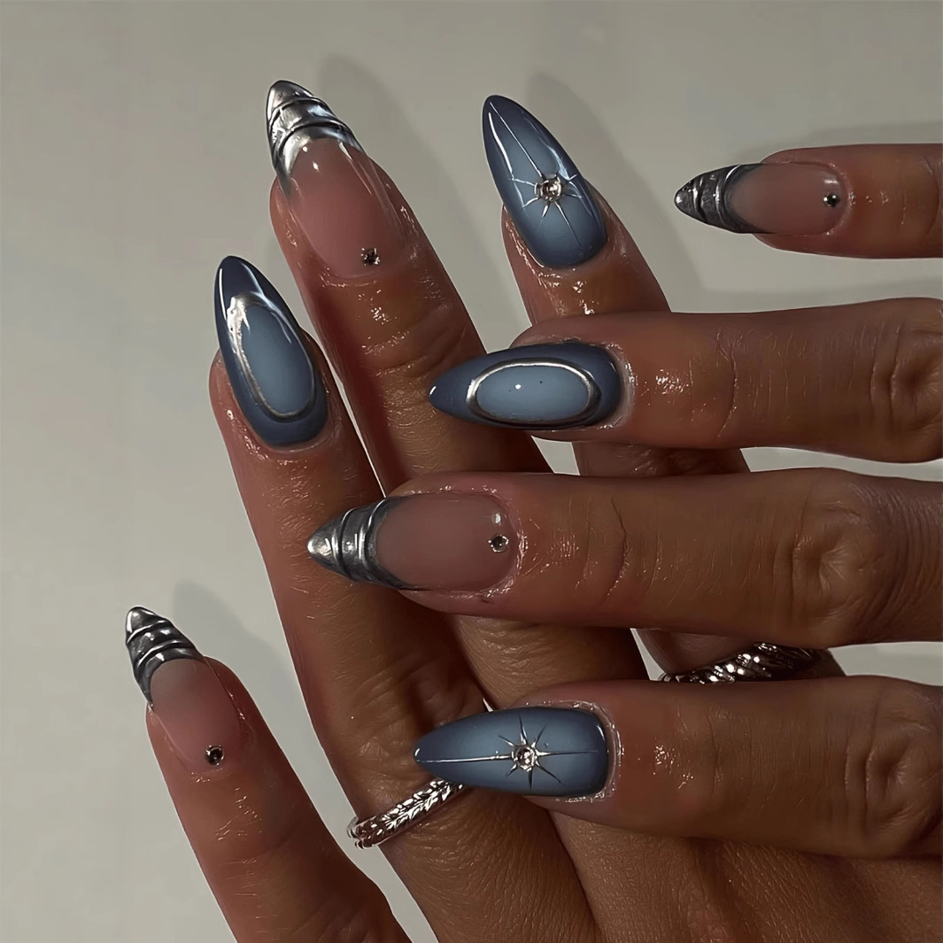 Ensemble d'ongles courts en am - Nail Art Inspo avis et prix
