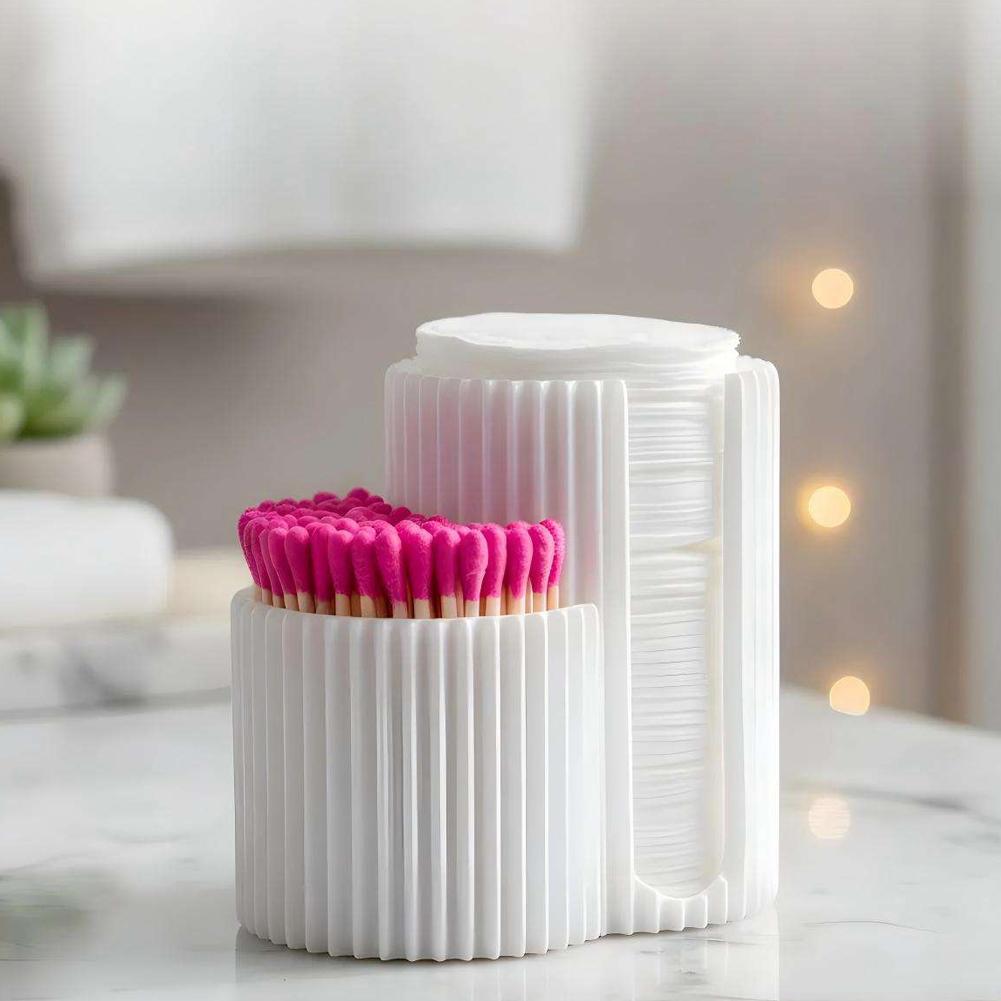 Boîte de rangement pour cotons - Nail Art Inspo avis et prix