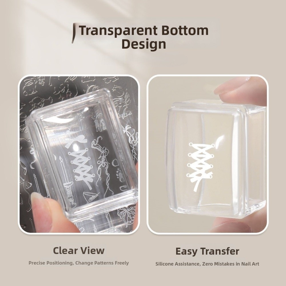 Nouvelles plaques transparente - Nail Art Inspo avis et prix
