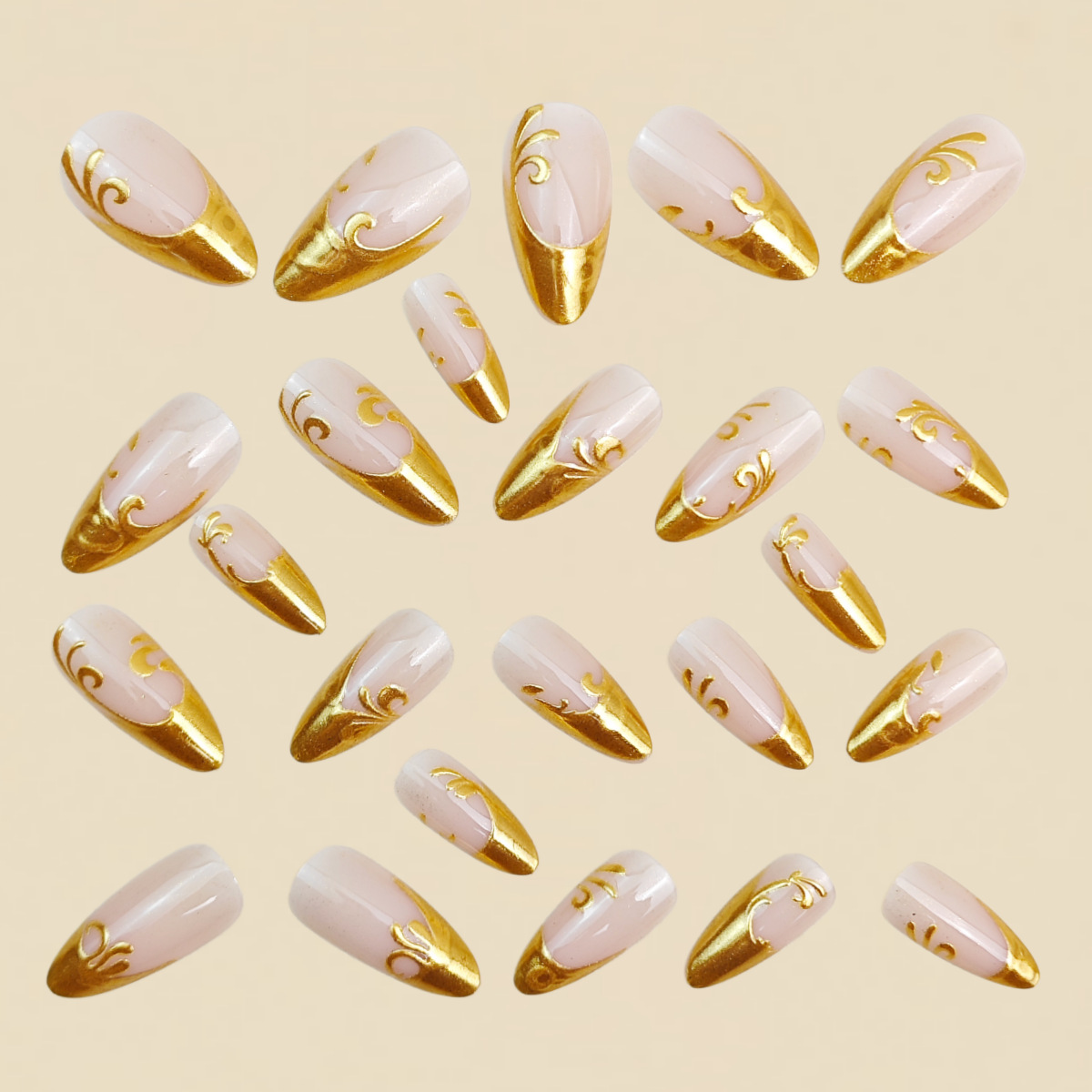 Faux ongles 3D pour femmes et  - Nail Art Fake Nails avis et prix