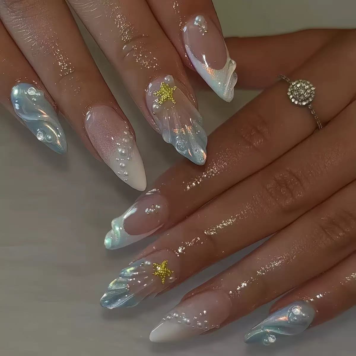 24 autocollants 3D en gel pour - Nail Art Fake Nails avis et prix