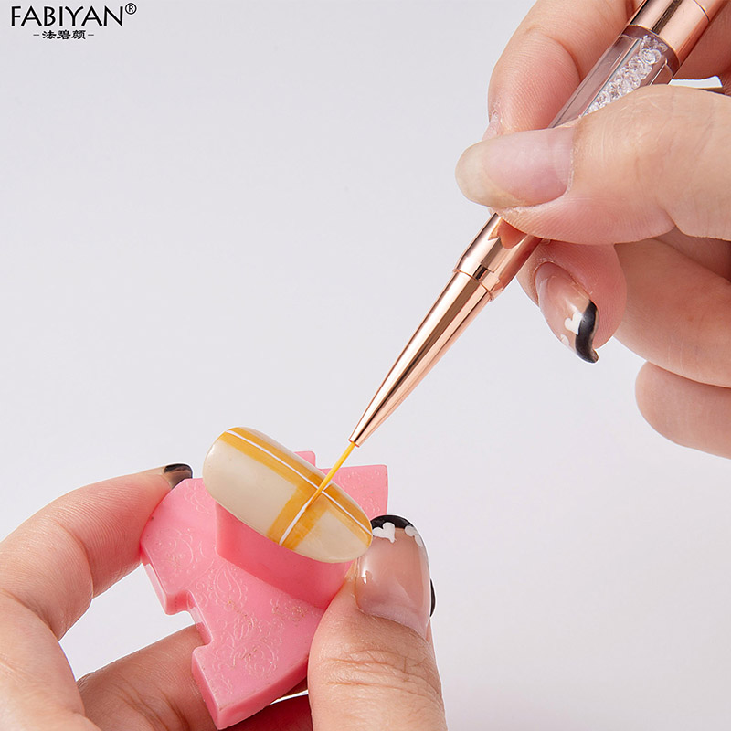 Pinceau à double tête pour Nai - Nail Art Rose Gold avis et prix