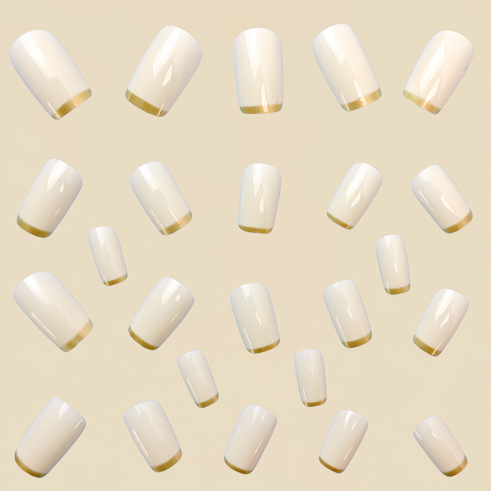 Faux ongles moyens pour femmes - Nail Art Fake Nails avis et prix