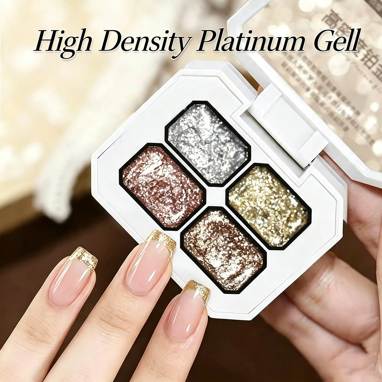 MIANEL Palette de Gels Nail Ar - Nail Art Rose Gold avis et prix