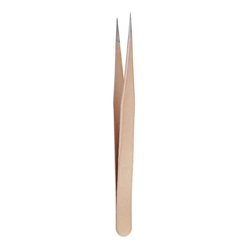 Pince à épiler droite en or ro - Nail Art Rose Gold avis et prix
