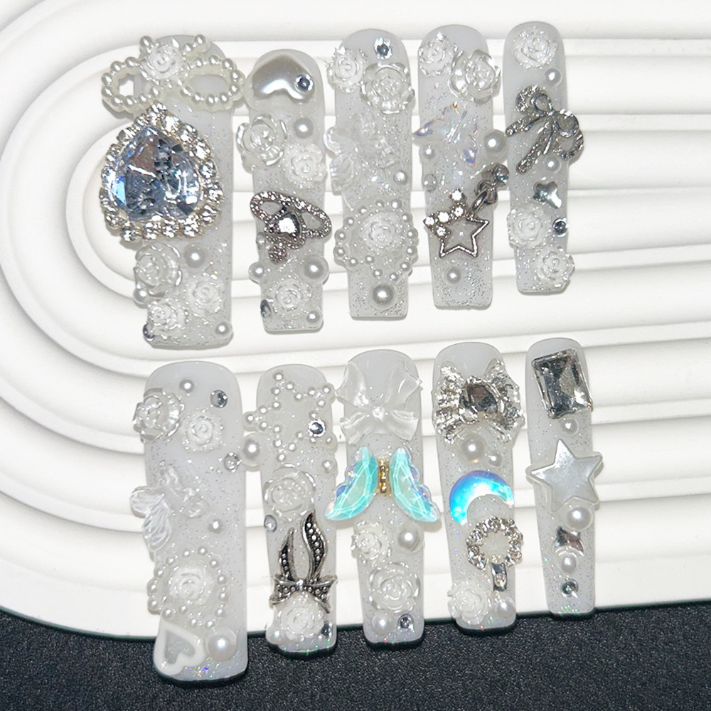 10PCS Faux Ongles à Presser Fa - Nail Art Inspo avis et prix