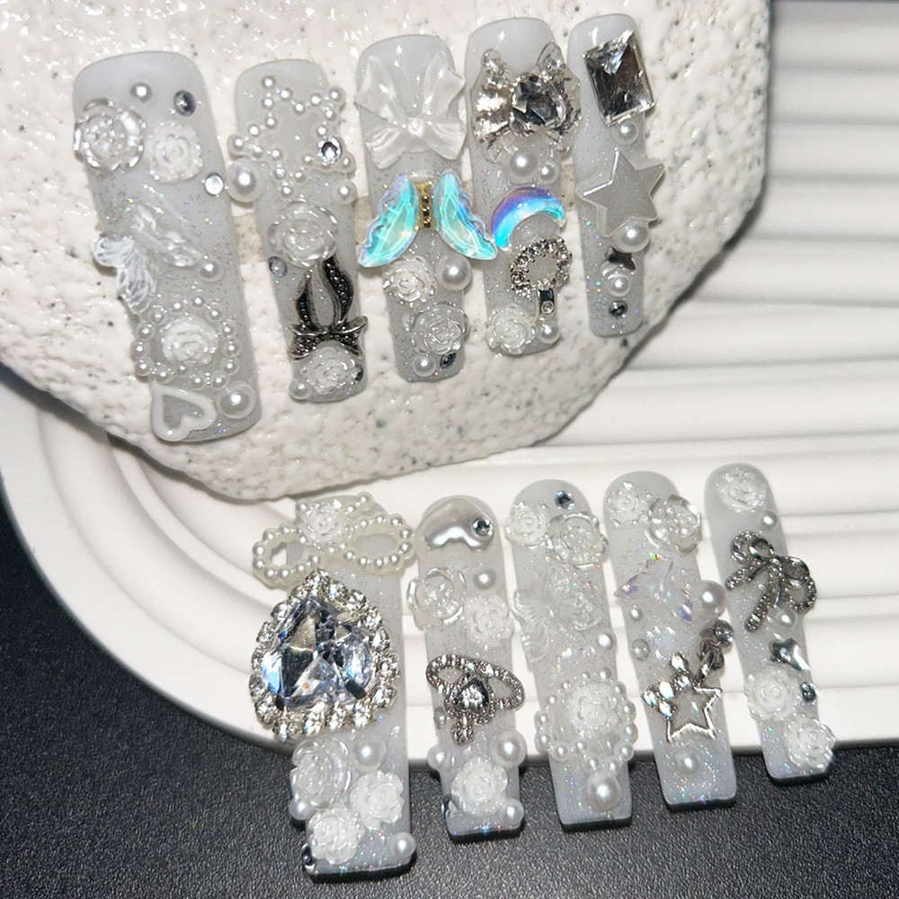 10PCS Faux Ongles à Presser Fa - Nail Art Inspo avis et prix