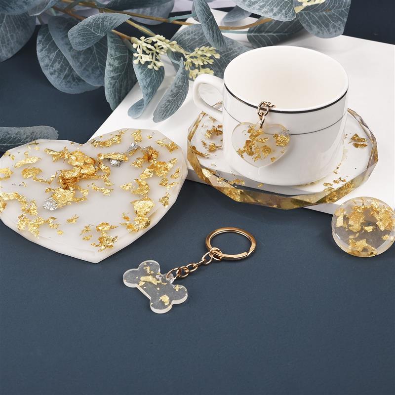 Feuille Imitation or argent cu - Nail Art Inspo avis et prix