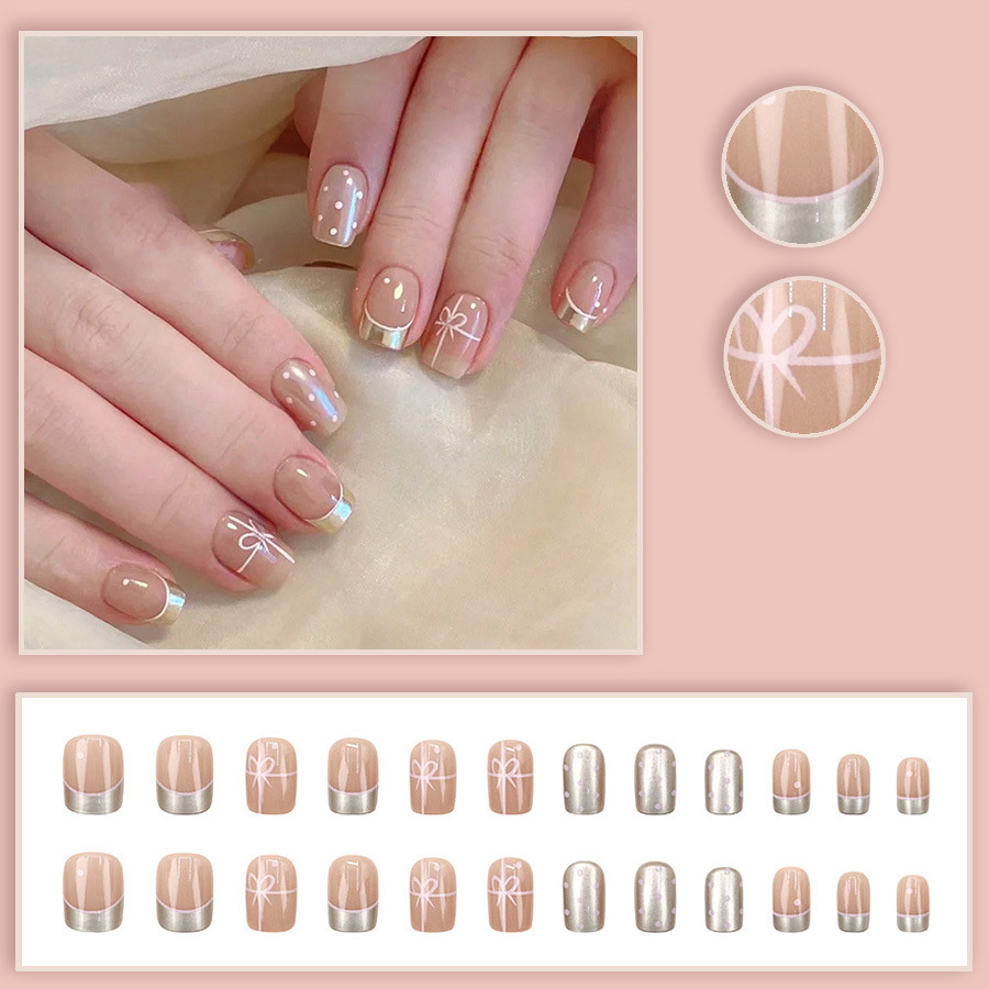 Faux ongles carrés courts pour - Nail Art Red Cherry avis et prix