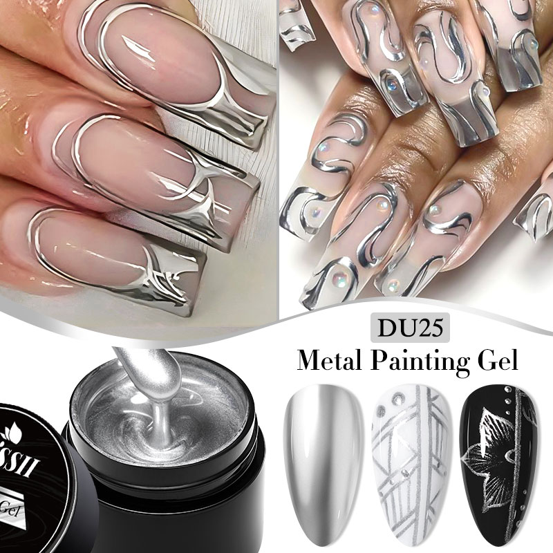 Gel de peinture métallique 8ml - Nail Art Rose Gold avis et prix