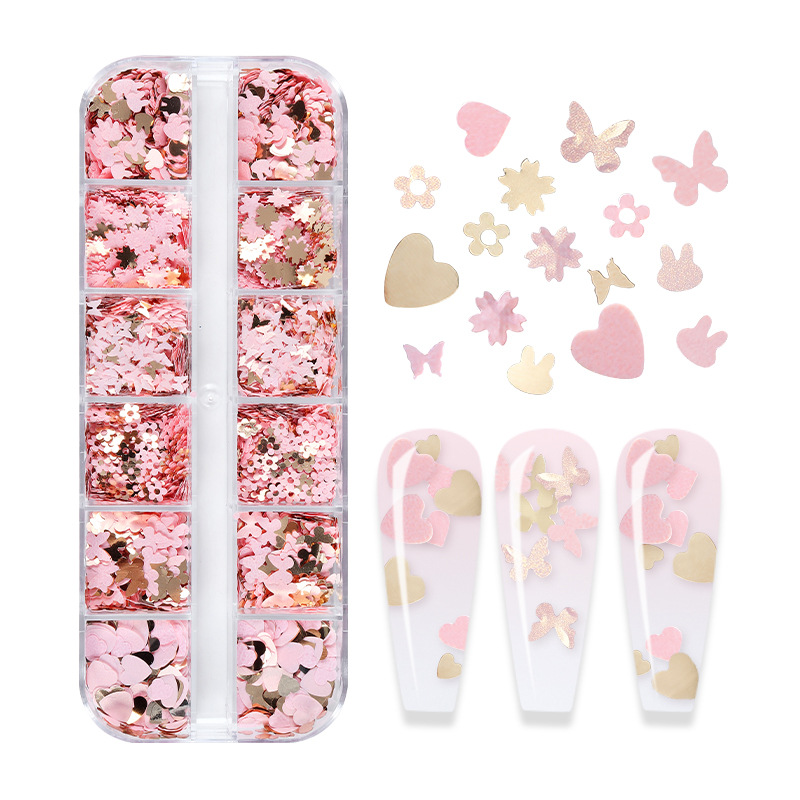 Mélange de Paillettes Papillon - Nail Art Inspo avis et prix