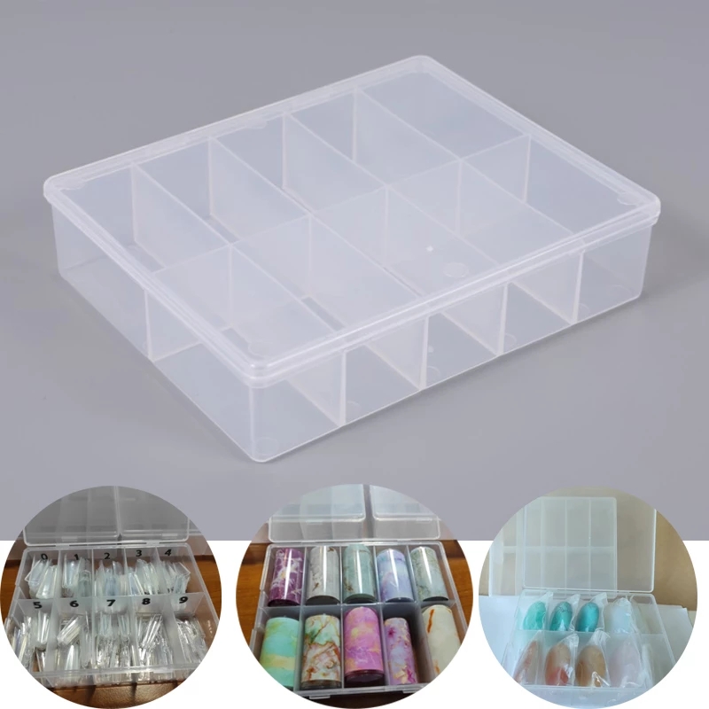 Boîte de rangement transparent - Nail Art Inspo avis et prix