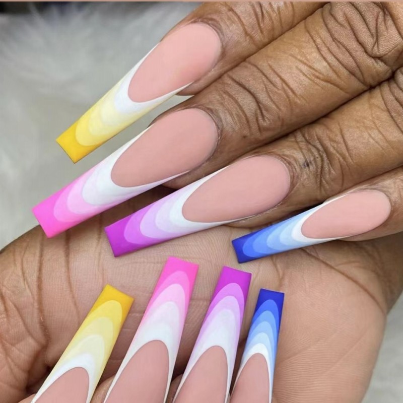 Faux ongles courts et moyens p - Nail Art Fake Nails avis et prix