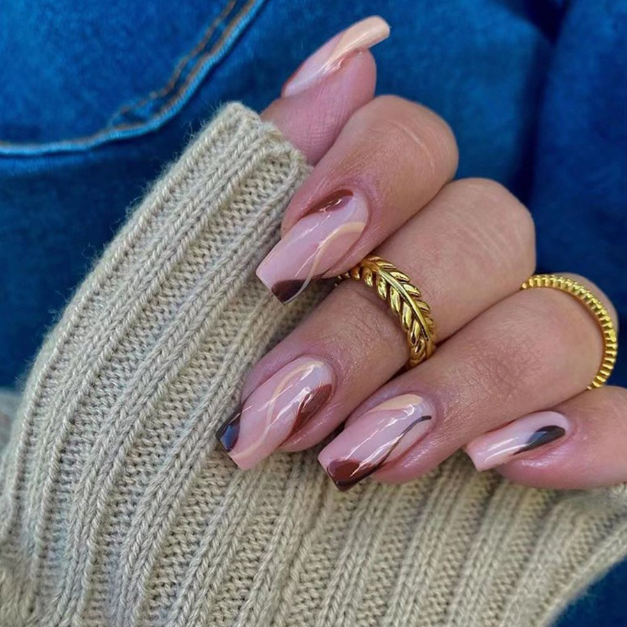 Faux ongles courts et moyens p - Nail Art Fake Nails avis et prix