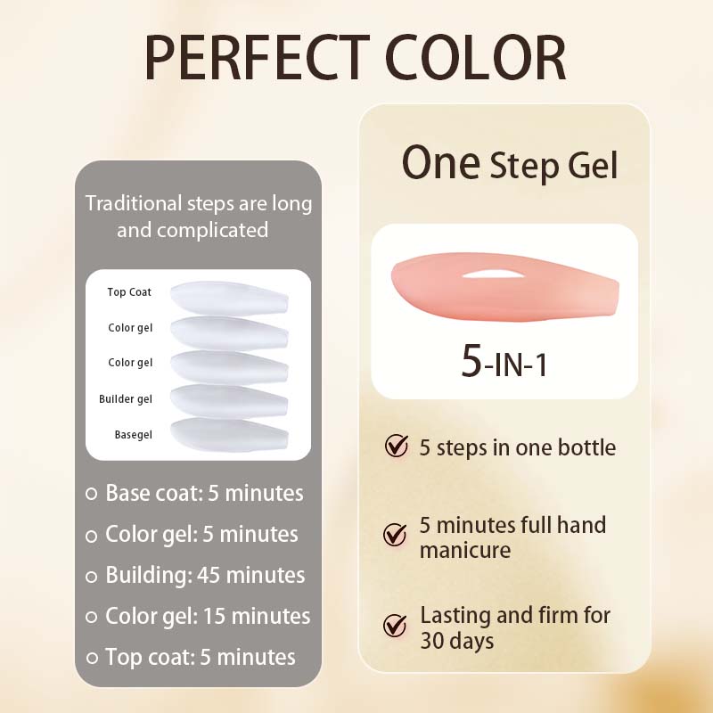 PERFECT COLOR Gel tout-en-un r - Nail Art Dusty Pink avis et prix