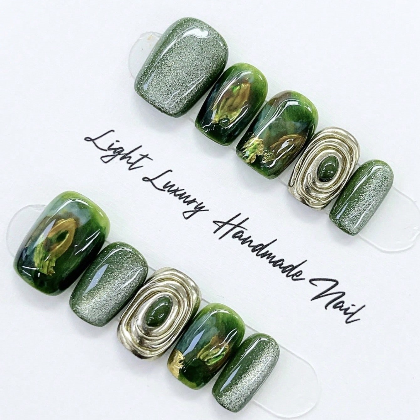 10 faux ongles carrés courts p - Nail Art Inspo avis et prix
